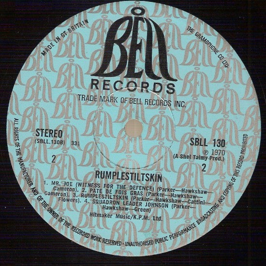 Rumplestiltskin : Rumplestiltskin (LP, Album, Gat)