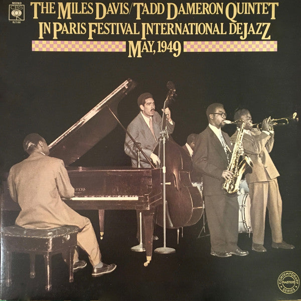 The Miles Davis/Tadd Dameron Quintet ~ In Paris Festival International De Jazz - May, 1949 (Vinyl) - Djungel & Jazz