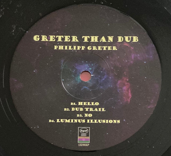 Philipp Greter ~ Greter Than Dub (Vinyl) - Djungel & Jazz