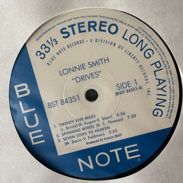 Lonnie Smith ~ Drives (Vinyl) - Djungel & Jazz