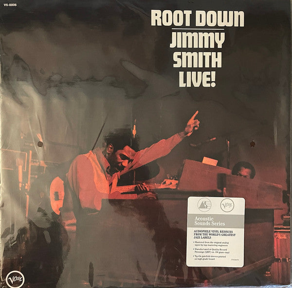 Jimmy Smith ~ Root Down - Jimmy Smith Live! (Vinyl) - Djungel & Jazz