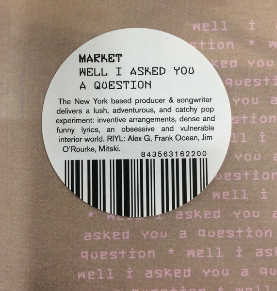 Market (8) : Well I Asked You A Question (LP, Album)