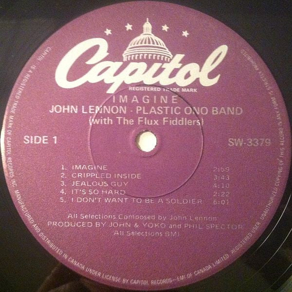 John Lennon ~ Imagine (Vinyl) - Djungel & Jazz