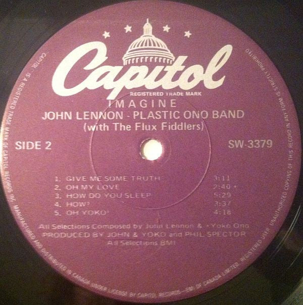 John Lennon ~ Imagine (Vinyl) - Djungel & Jazz