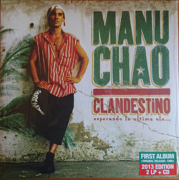 Manu Chao : Clandestino (2xLP, Album, RP + CD, Album, RP + RE)