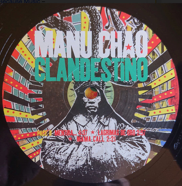 Manu Chao : Clandestino (2xLP, Album, RP + CD, Album, RP + RE)