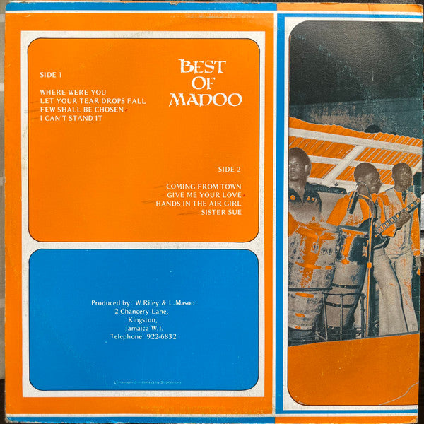 Madoo : Best Of Madoo (LP, Album)
