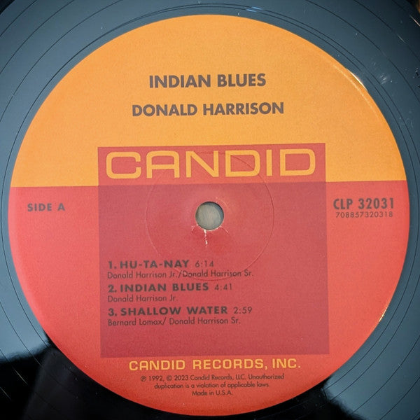 Donald Harrison Featuring Guardians Of The Flame , Mardi Gras Indians • Doctor John ~ Indian Blues (Vinyl) - Djungel & Jazz