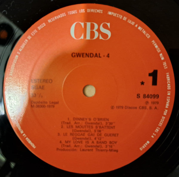 Gwendal ~ 4 (Vinyl) - Djungel & Jazz