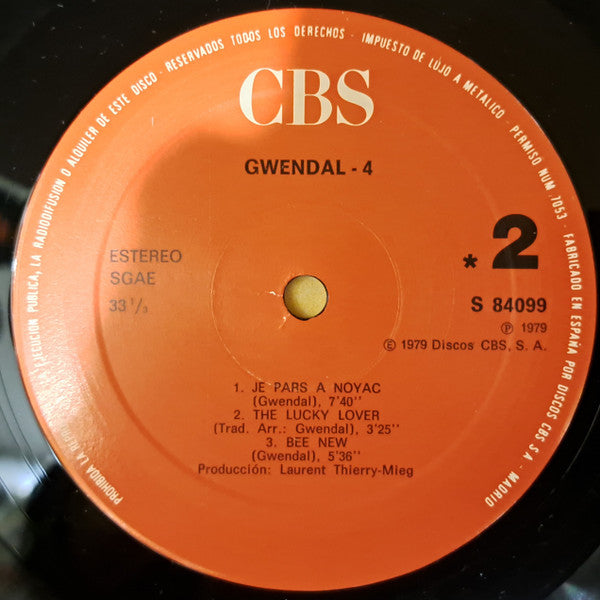 Gwendal ~ 4 (Vinyl) - Djungel & Jazz