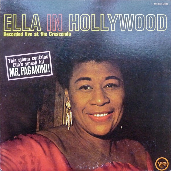 Ella Fitzgerald ~ Ella In Hollywood (Vinyl) - Djungel & Jazz