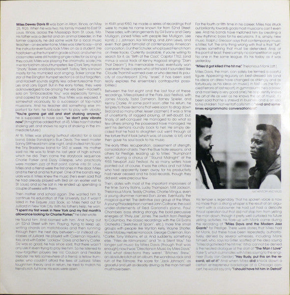 Miles Davis ~ Miles Davis (Vinyl) - Djungel & Jazz