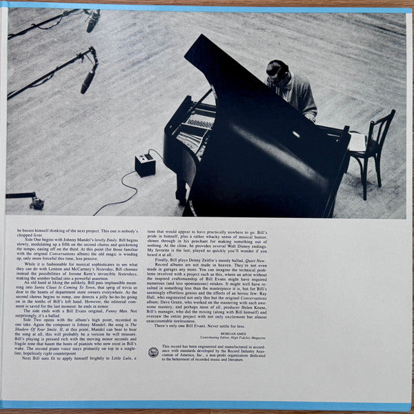 Bill Evans ~ Further Conversations With Myself (Vinyl) - Djungel & Jazz