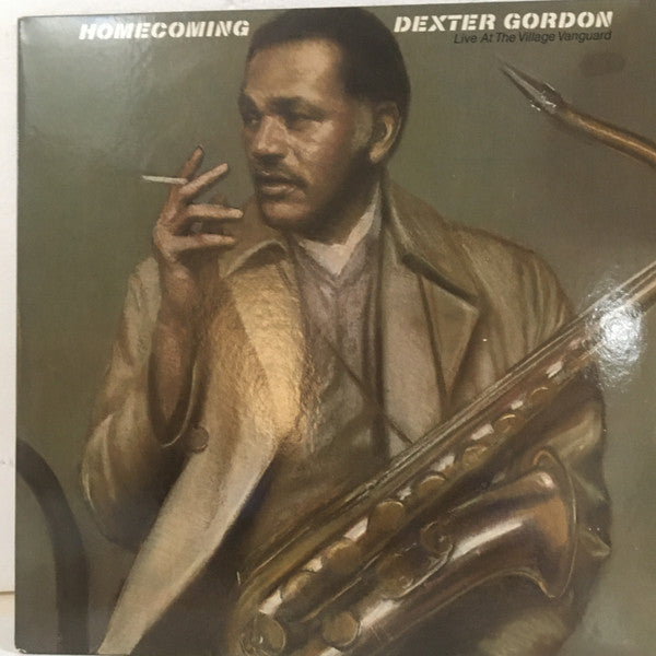 Dexter Gordon : Homecoming - Live At The Village Vanguard (2xLP, Album, Pit)