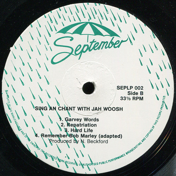 Jah Woosh : Sing And Chant With Jah Woosh (LP, Album)