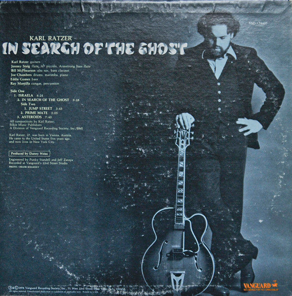 Karl Ratzer : In Search Of The Ghost (LP, Album)