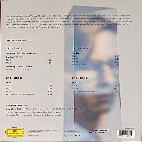 Philip Glass · Víkingur Ólafsson : Piano Works (2xLP, Album, RE, Cry)