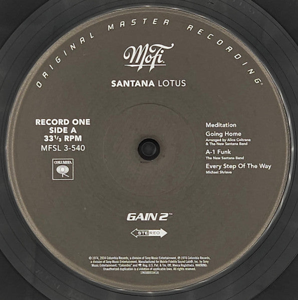 Santana ~ Lotus (Vinyl) - Djungel & Jazz