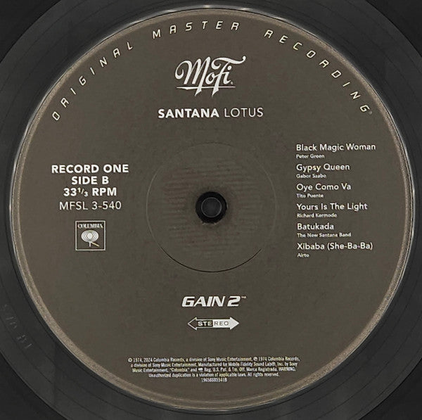 Santana ~ Lotus (Vinyl) - Djungel & Jazz