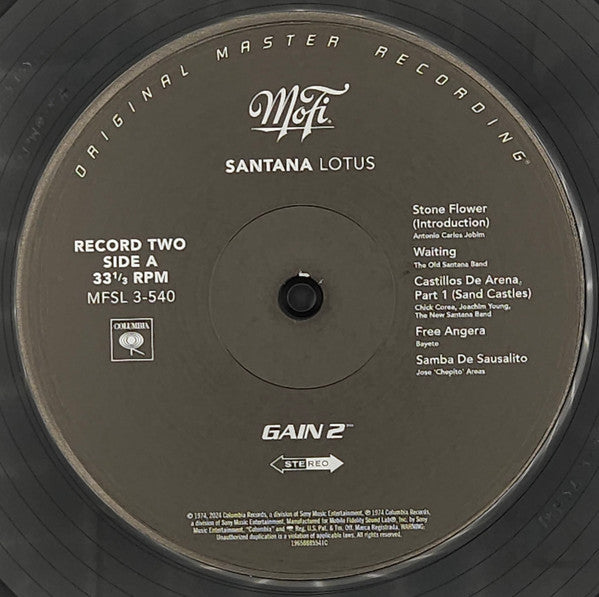 Santana ~ Lotus (Vinyl) - Djungel & Jazz