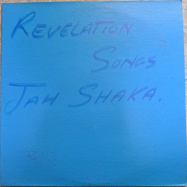 Jah Shaka : Revelation Songs (LP, Album, Pre)