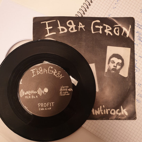 Ebba Grön : Antirock (7", Single, RE, Bla)