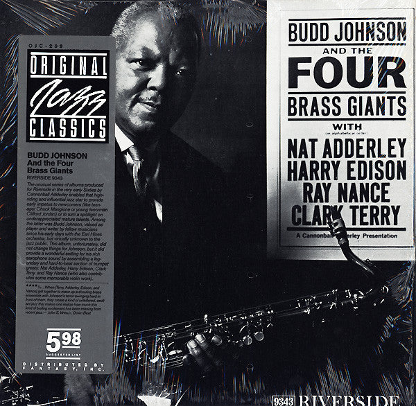 Budd Johnson ~ Budd Johnson And The Four Brass Giants (Vinyl) - Djungel & Jazz