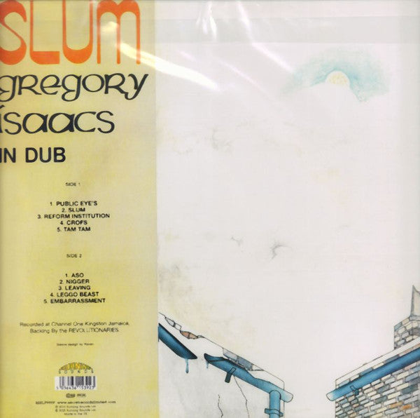 Gregory Isaacs ~ Slum In Dub (Vinyl) - Djungel & Jazz