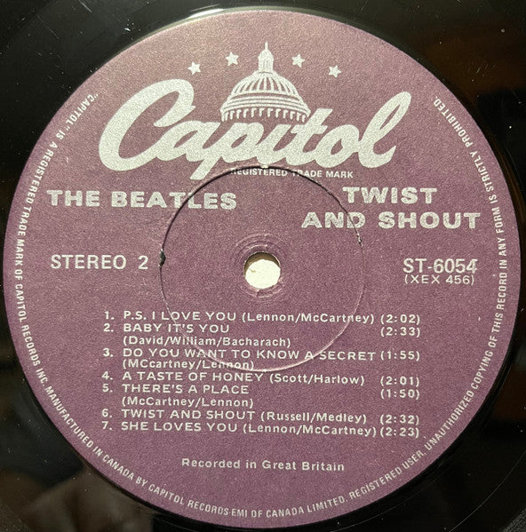 The Beatles ~ Twist And Shout (Vinyl) - Djungel & Jazz