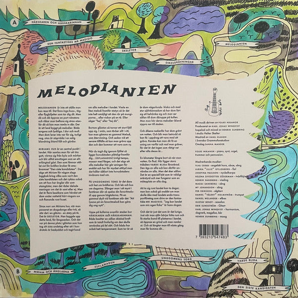 Folke Nikanor ~ Melodianien (Vinyl) - Djungel & Jazz