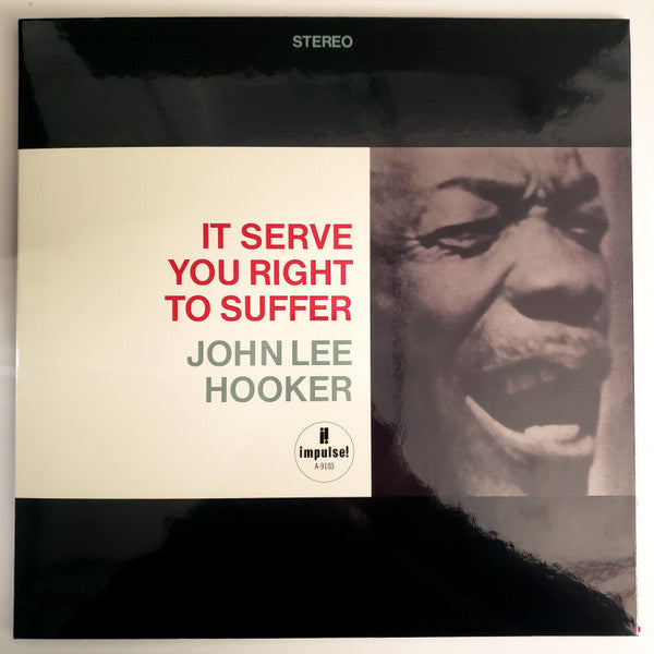 John Lee Hooker : It Serve You Right To Suffer (LP, Album, RE, RM, 180)