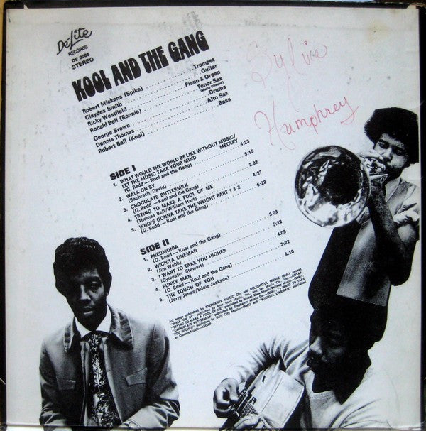 Kool And The Gang* : Live At The Sex Machine (LP, Album, Gat)