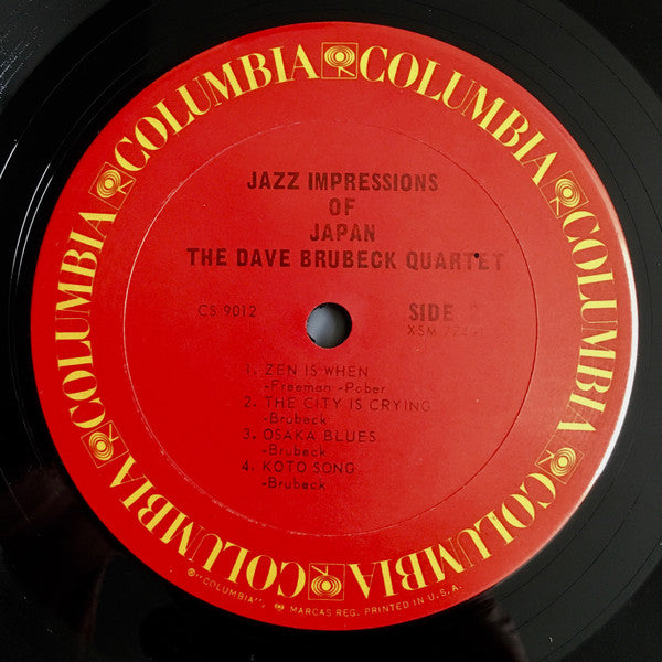 The Dave Brubeck Quartet ~ Jazz Impressions Of Japan (Vinyl) - Djungel & Jazz