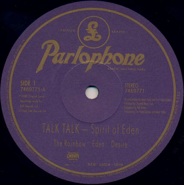Talk Talk : Spirit Of Eden (LP, Album, DMM)