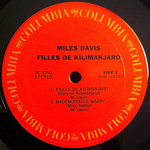 Miles Davis ~ Filles De Kilimanjaro (Vinyl) - Djungel & Jazz