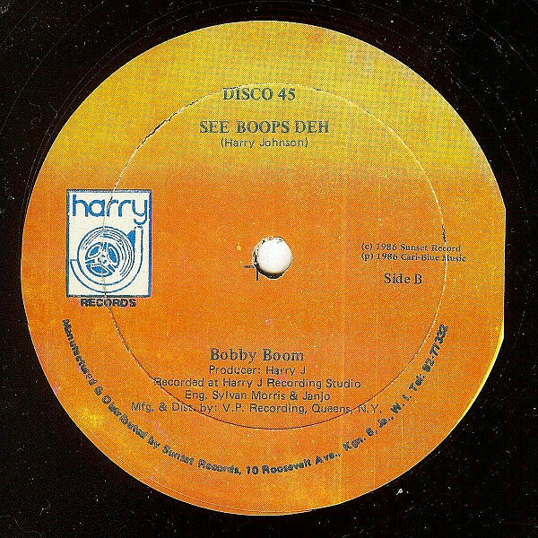 Coco Tea* / Bobby Boom : Boops Fi Dem / See Boops Deh (12")