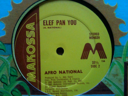 Afro National ~ Money Palava (Vinyl) - Djungel & Jazz