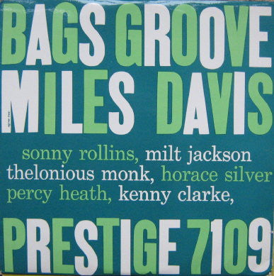 Miles Davis ~ Bags Groove (Vinyl) - Djungel & Jazz