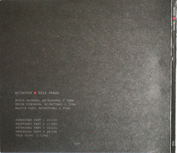 Microtub ~ Thin Peaks (Vinyl) - Djungel & Jazz