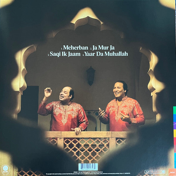 Rizwan-Muazzam Qawwali : At the Feet of the Beloved (LP, Album)