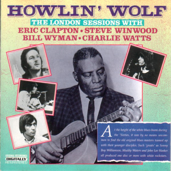 Howlin' Wolf ~ The London Sessions With Eric Clapton, Steve Winwood, Bill Wyman & Charlie Watts (Vinyl) - Djungel & Jazz