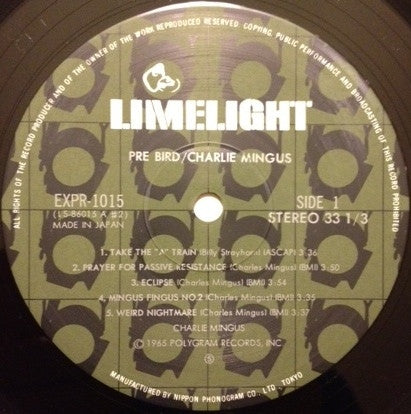 Charlie Mingus ~ Pre Bird (Vinyl) - Djungel & Jazz