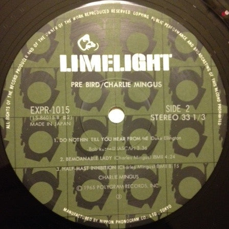 Charlie Mingus ~ Pre Bird (Vinyl) - Djungel & Jazz