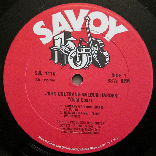 John Coltrane, Wilbur Harden ~ Gold Coast (Vinyl) - Djungel & Jazz