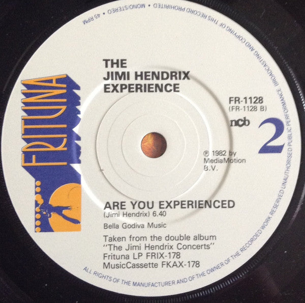 The Jimi Hendrix Experience ~ Fire (Vinyl) - Djungel & Jazz