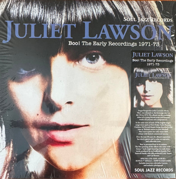 Juliet Lawson : Boo! The Early Recordings 1971-73 (LP, Album, Ltd, Bon)