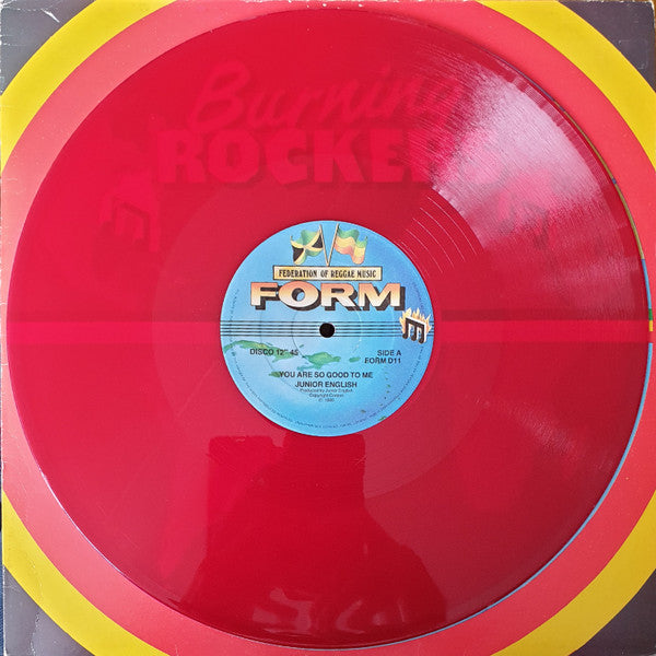 Junior English : You Are So Good To Me (12", Red)