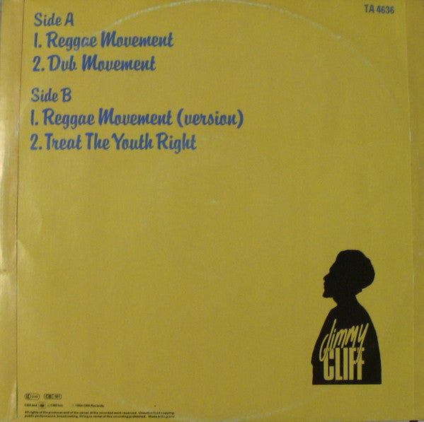Jimmy Cliff : Reggae Movement (12", Single)