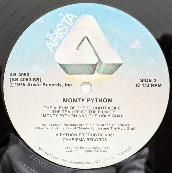 Monty Python ~ The Album Of The Soundtrack Of The Trailer Of The Film Of Monty Python And The Holy Grail (Executive Version) (Vinyl) - Djungel & Jazz