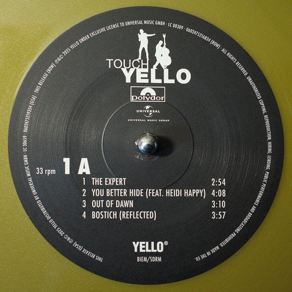 Yello : Touch (LP, Gol + LP, Sil + Album, Ltd, RE, 15t)